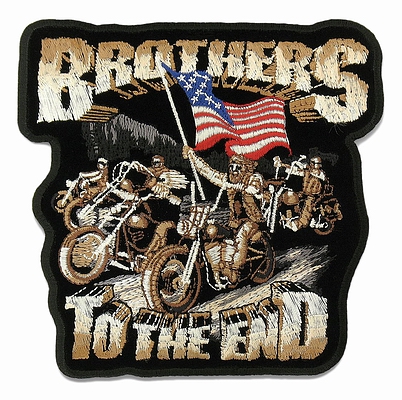 ������� "Brothers Til The End" (12,5 �� x 12 ��) Hot Leathers  ������!!! 