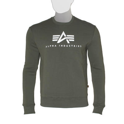  "Basic Logo Crewneck Sweatshirt" Alpha  !!!