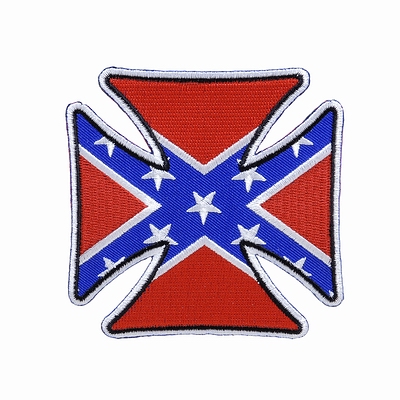 ������� "Iron Cross Rebel Flag" (9 �� x 9 ��) Hot Leathers  C�����!!!