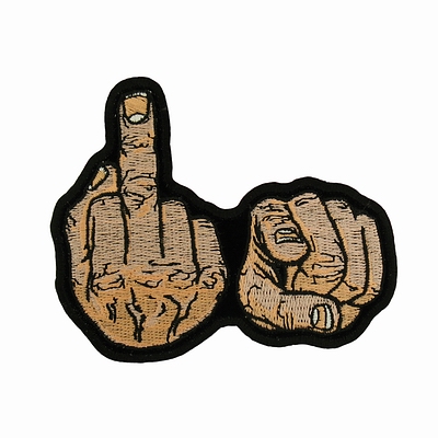 ������� "F U Finger" (11 �� x 9,5 ��) Hot Leathers  C�����!!! 