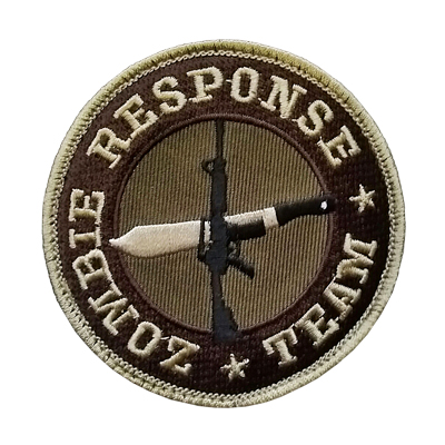  "Zombie Response Team" 3 1/4" Rothco !