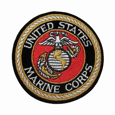  "Deluxe USMC Round" (7,6  x 7,6 ) Rothco  !!!