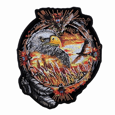  "Dream Eagle" (13  x 15 ) Hot Leathers  !!!