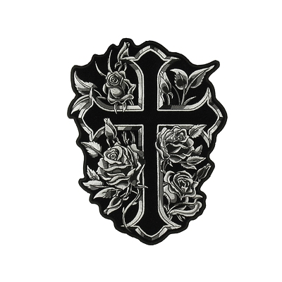 ������� "Cross & Roses" (18 �� x 23 ��) Hot Leathers  ������!!!